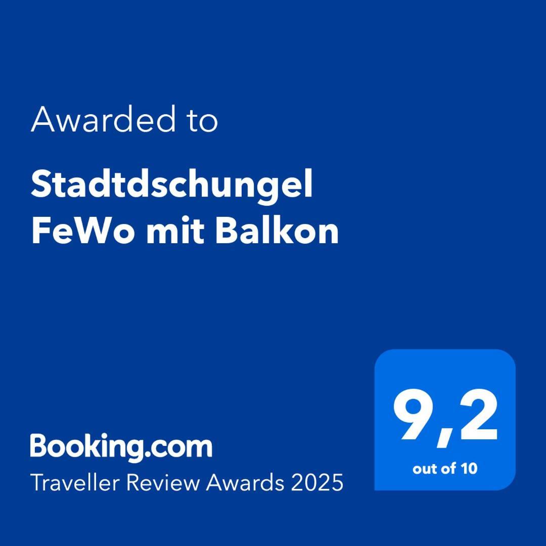 Stadtdschungel Fewo Mit Balkon Cottbus Esterno foto